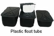 plastic dock float tubs